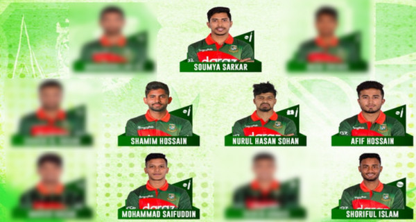 ৩ পরিবর্তন নিয়ে আমিরাতের বিপক্ষে বাংলাদেশের শক্তিশালী একাদশ ঘোষণা