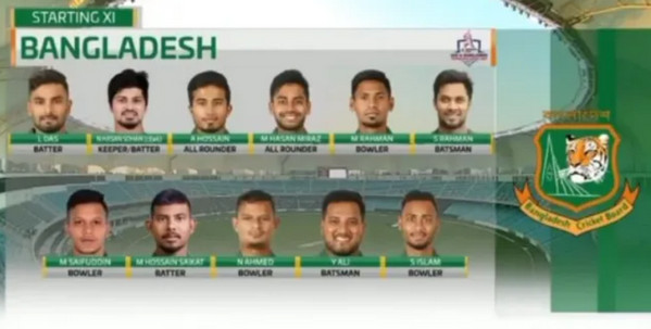 প্রথম ম্যাচে পাকিস্তানের বিপক্ষে যে শক্তিশালী একাদশ নিয়ে মাঠে নামবে বাংলাদেশ