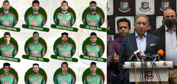 ব্রেকিং নিউজঃ অধিনায়ক পরিবর্তন করে নতুন করে ১৬ সদস্যের দল ঘোষণা করলো বিসিবি