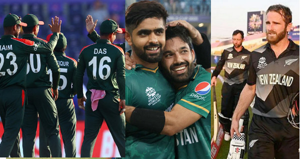 টি-২০ বিশ্বকাপঃ বাংলাদেশ-২ , পাকিস্তান-১৩, ভারত-১৫, ইংল্যান্ড-১৮, অস্ট্রেলিয়া-২২