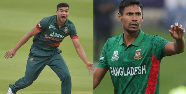 দুর্দান্ত বলে করে বাংলাদেশকে বিজয়ী করে মোস্তাফিজকে নিয়ে যা বললেন তাসকিন