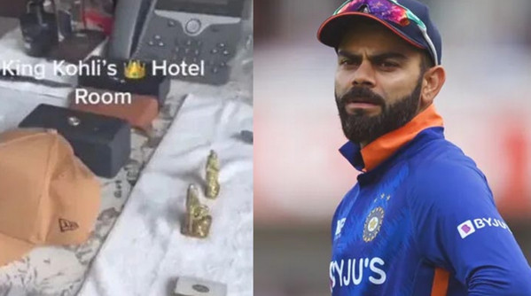 ফাঁস হল হোটেলরুমের ভিডিও , রেগে আগুন কোহলি
