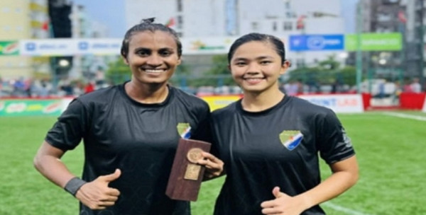 মালদ্বীপে সাবিনাদের ‘ম্যাজিক’