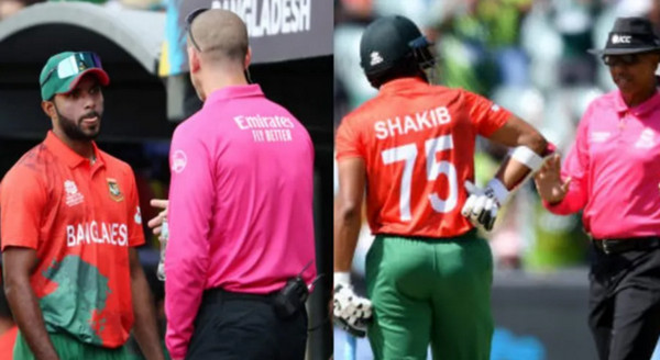 সাকিবকে ভুল অউট দেওয়া সেই আম্পায়ারের উপর ক্ষোভ ঝাড়লেন টাইগার পেসার