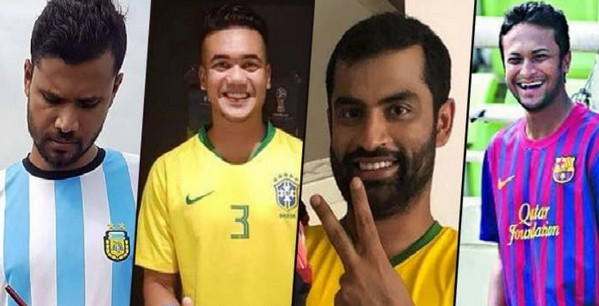 সৌম্য পর্তুগাল, এনামুল স্পেন, জেনে নিন বাকি ক্রিকেটাররা কোন ফুটবল দলের সাপোর্টার