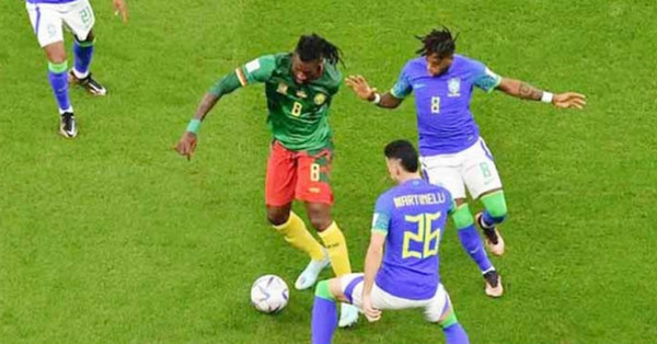 বিশ্বকাপে ইতিহাস গড়ে ব্রাজিলকে হারালো ক্যামেরুন