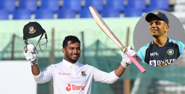 দুর্দান্ত সেঞ্চুরি করার পরে জাকিরকে নিয়ে যা বললেন ভারত কোচ দ্রাবিড়