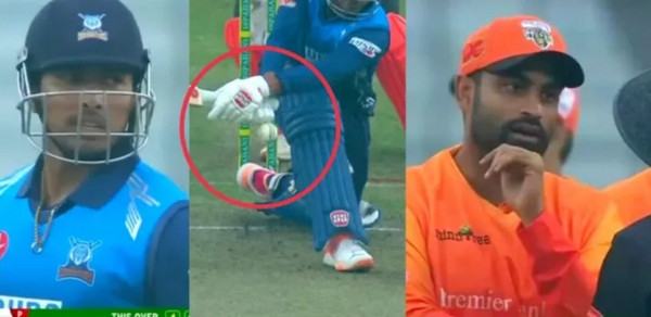 আম্পায়ারের ভুলের শিকার সৌম্য, আবারও বিতর্কের মুখে বিপিএল