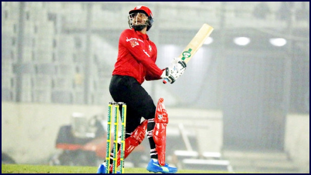 চট্টগ্রামের শুরু হলো সাকিবের ব্যাটিং তান্ডব, দুর্দান্ত এক ফিফটি