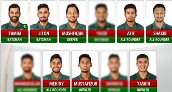 ইংল্যান্ডের বিপক্ষে ওয়ানডে ম্যাচে যেমন হতে পারে বাংলাদেশের সেরা একাদশ