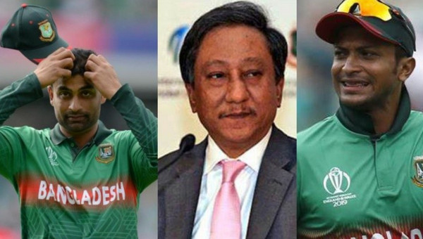 সাকিব-তামিমের দ্বন্দ্ব নিয়ে যে সিধান্ত নিলেন পাপন