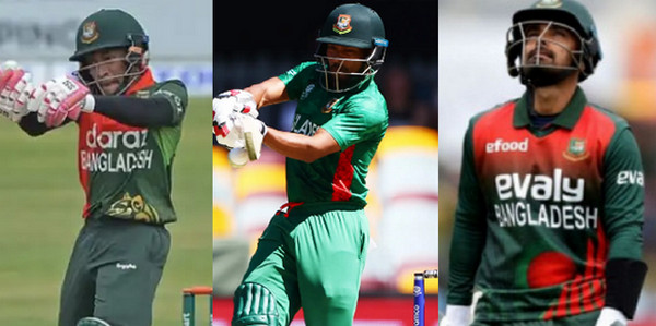লিটন-শান্তের গোল্ডেন ডাক-৪ রানে আউট মুশফিক, দেখুন সর্বশেষ স্কোর