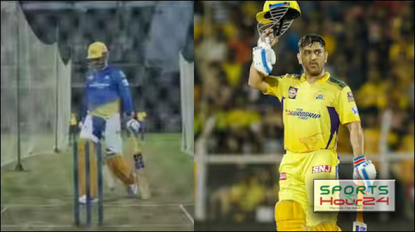 ব্যাটিংয়ে ছক্কার ঝড় তুললেন ধোনি