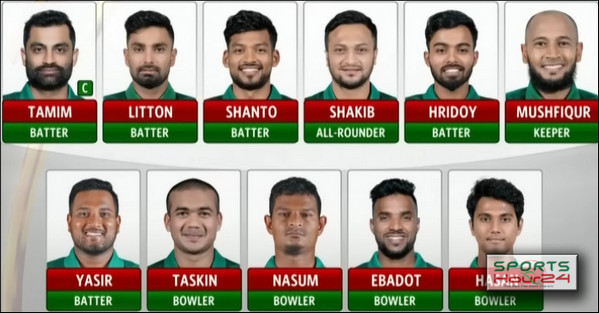 শেষ ওয়ানডেতে আয়ারল্যান্ডের বিপক্ষে শক্তিশালী দল ঘোষণা করলেন বিসিবি