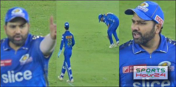 পাড়ার ক্রিকেটের ভুল আঈপিএলে, মেজাজ হারিয়ে চড়াও রোহিত