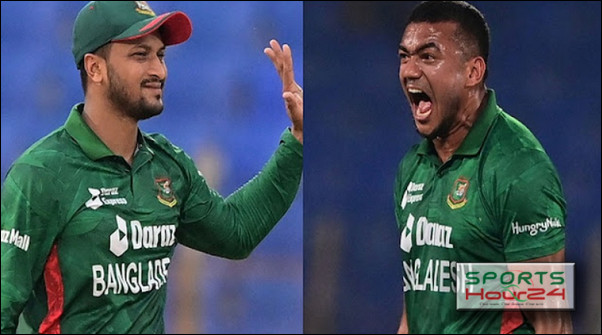 আইসিসি থেকে বড় সুখবর পেলনে সাকিব এবং তাসকিন