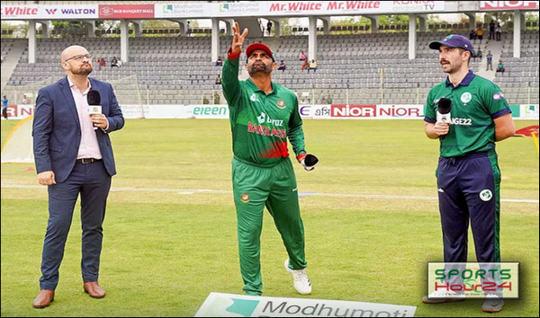 এইমাত্র শেষ হলো বাংলাদেশ-আয়ারল্যান্ড ম্যাচের টস, জেনে নিন ফলাফল