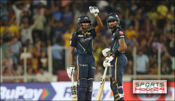 সাই সুদর্শনের ব্যাটিং তাণ্ডবে চেন্নাইকে বিশাল রানের টার্গেট দিল গুজরাট
