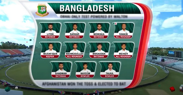 লিটন দাসকে অধিনায়ক করে আফগানদের বিপক্ষে বাংলাদেশের শক্তিশাল দল ঘোষণা