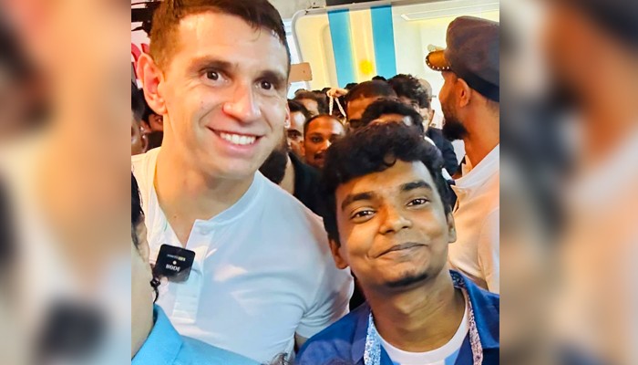 আক্ষেপ পুষে আর্জেন্টিনা ভক্ত ফাহিমের স্বপ্নপূরণ
