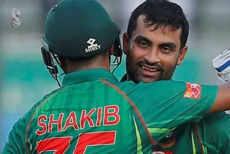 তামিমের অবসরে নীরবতা ভেঙে মুখ খুললেন সাকিব