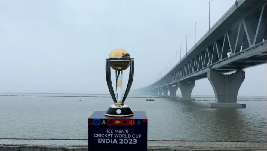 পদ্মা সেতু ঘুরলো ক্রিকেট বিশ্বকাপ, বন্দি হলো এক ফ্রেমে