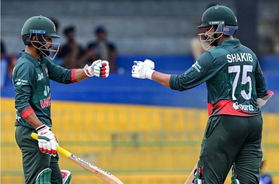 অবশেষে ভালো ভাবে ৫০ ওভার খেলে যত রানের টার্গেট দিল বাংলাদেশ