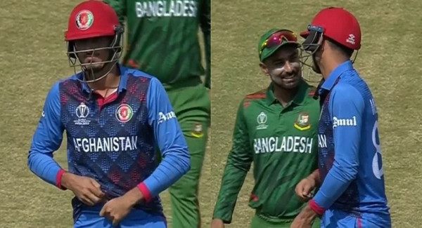 অবাক ক্রিকেট বিশ্বঃ স্পর্শকাতর জায়গায় গার্ড না পরে ব্যাটিংয়ে নেমে হাসির পাত্র মুজিব(ভিডিও)
