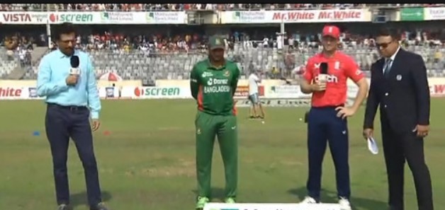 এই মাত্র শেষ হয়ে গেলো ইংল্যান্ড এবং বাংলাদেশ ম্যাচের টস, জেনে নিন ফলাফল

