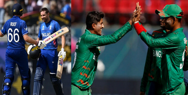 বাংলাদেশকে বিশাল রানের লক্ষ্য দিল ইংল্যান্ড