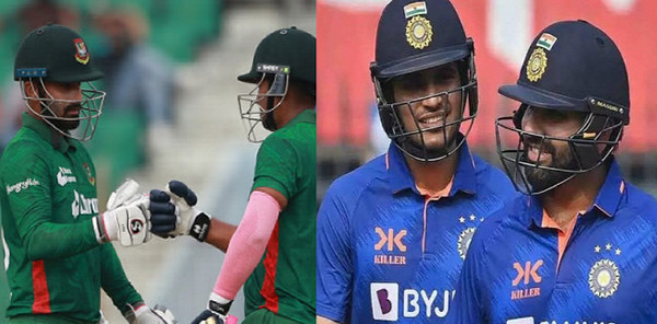 রোহিত-গিলের তাণ্ডবের সামনে লিটন-তানজিমের মিউমিউ কি পারবে বাংলাদেশকে বাঁচাতে
