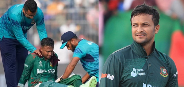 ভারতের বিপক্ষে মাঠে নামার আগে বড় দুঃসংবাদ পেলেন সাকিব