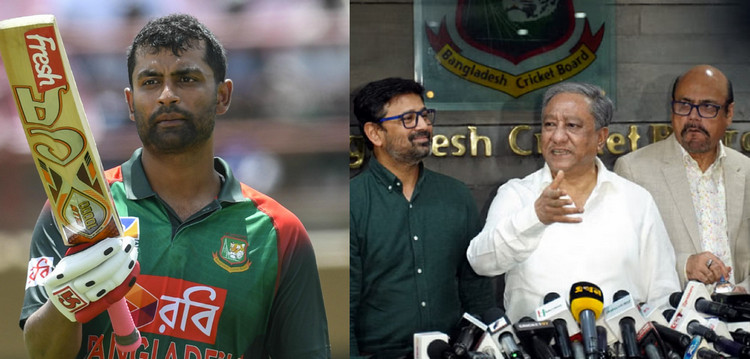 অবশেষে তামিমকে দল থেকে বাদ দেওয়ার ভুল বুঝতে পেরেছে বিসিবি