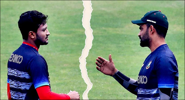 অবশেষে তামিম ইকবাল ইস্যুতে আটকে গেলেন দলপতি সাকিব