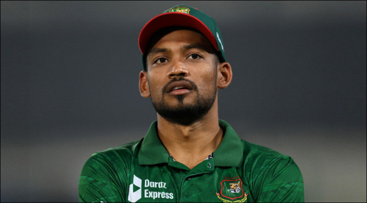 শূন্য রানে আউট হয়ে নতুন লজ্জার রেকর্ড গড়লেন "লর্ড শান্ত"