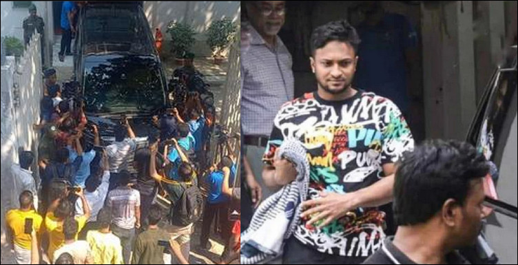 মিরপুরে সাকিবকে দেখে ‘ভুয়া ভুয়া’ স্লোগান সমর্থকদের
