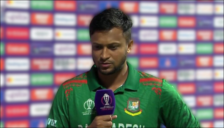 পাকিস্তানের বিপক্ষে ম্যাচ হেরে সরাসরি যাদের দায়ী করলেন অধিনায়ক সাকিব