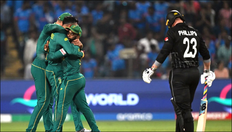 দারুন ফর্মে থাকা নিউজিল্যান্ডকে উড়িয়ে দিল দক্ষিণ আফ্রিকা