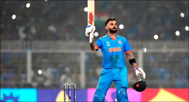 তাণ্ডবময় ম্যাচে সেঞ্চুরি সহ কোহলির হাফ ডজন নতুন রেকর্ড