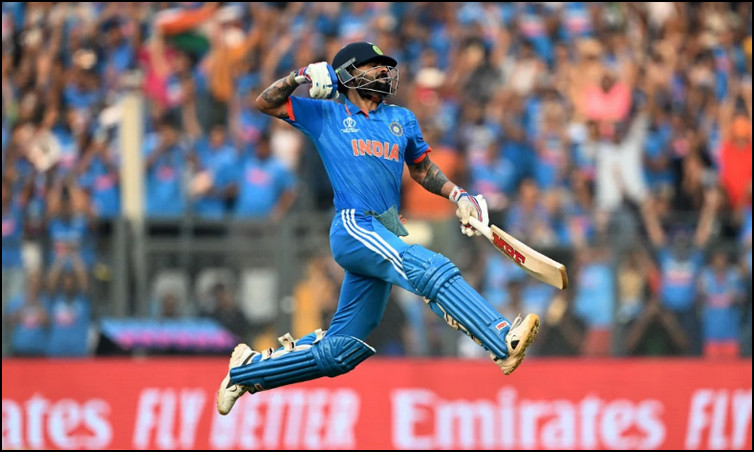 নিউজিল্যান্ডকে বড় রানের টার্গেট দিল ভারত