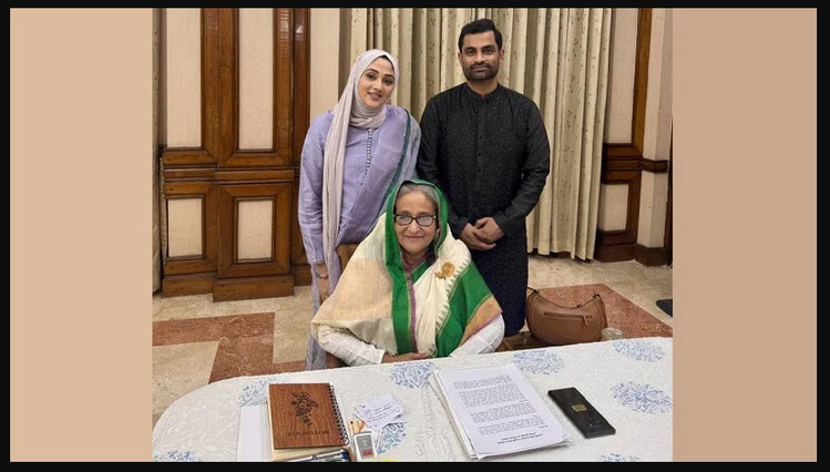ব্রেকিং নিউজ, অজানা কারনে প্রধানমন্ত্রীর সঙ্গে দেখা করলেন তামিম