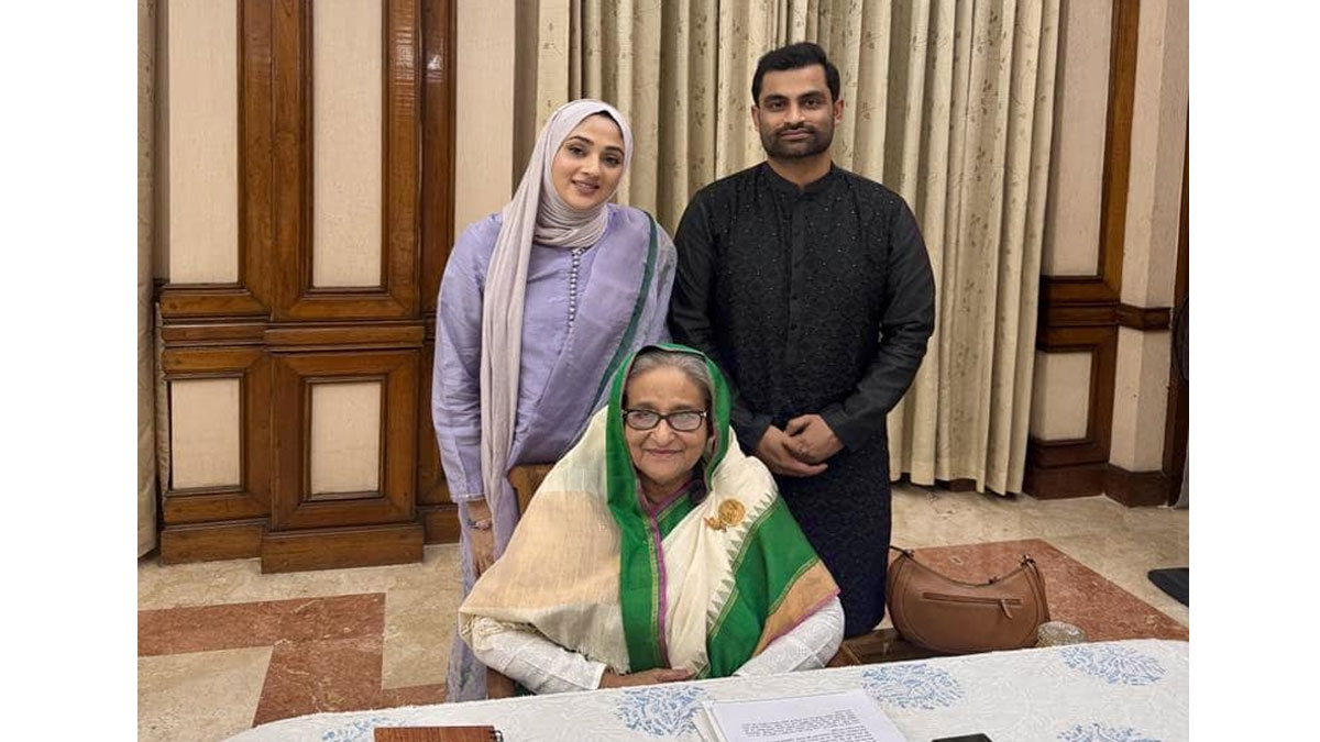 প্রধানমন্ত্রীর সঙ্গে তামিমের সাক্ষাৎ- যা বললেন তামিম