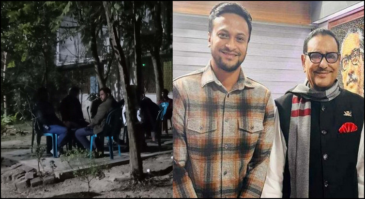 ব্রেকিং নিউজ, অজানা কারনে সাকিবের বাড়িতে পুলিশ পাহারা