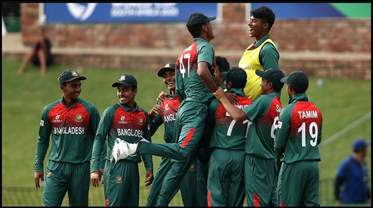 ৩০০ রানের বেশি টার্গেটে জয় পেল বাংলাদেশের যুবারা