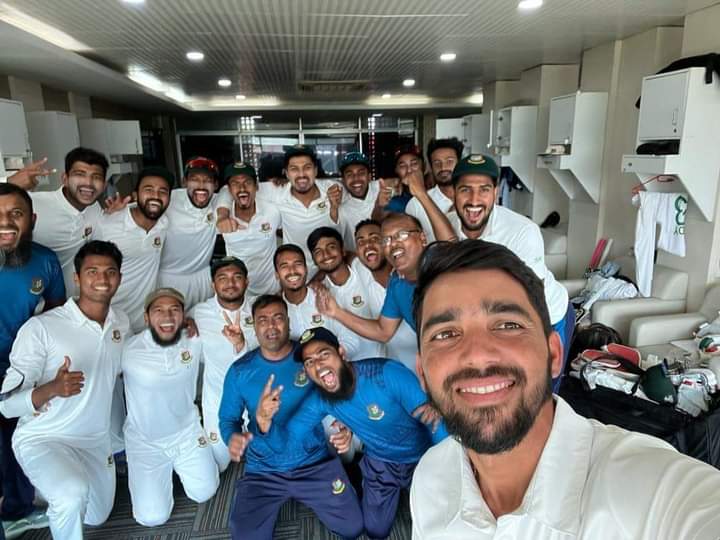 এক টেস্টে দুইয়ে বাংলাদেশ 