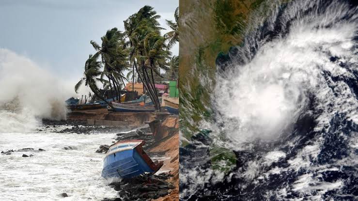 প্রবল শক্তি নিয়ে ঘূর্ণিঝড় "মিগজাউম" এগিয়ে আসছে, জেনেনিন আজকের আবহাওয়া আপডেট - 

