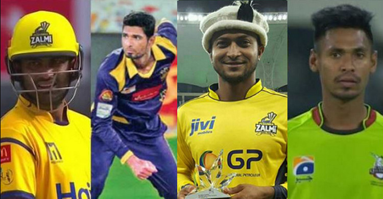 পাকিস্তান সুপার লিগে সাকিব-তামিমসহ ২১ বাংলাদেশী খেলোয়াড় যারা