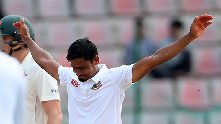 বর্ষসেরা টেস্ট উইকেটশিকারির তালিকায় তাইজুল