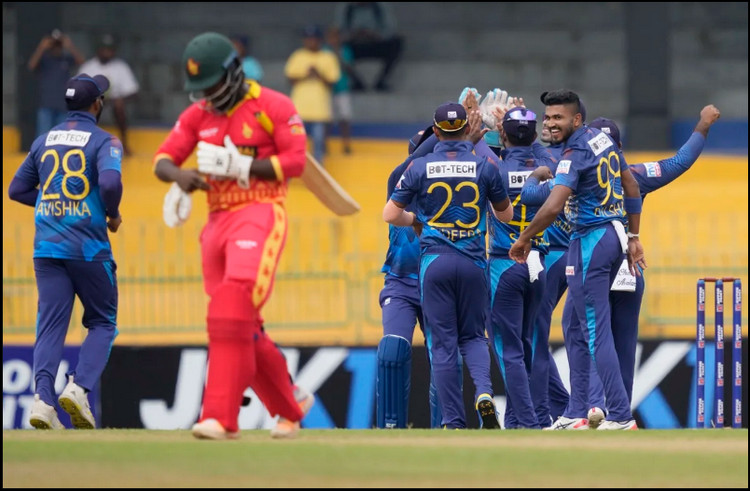 জিম্বাবুয়ের বিপক্ষে কপাল জোরে জয় পেল শ্রীলঙ্কা