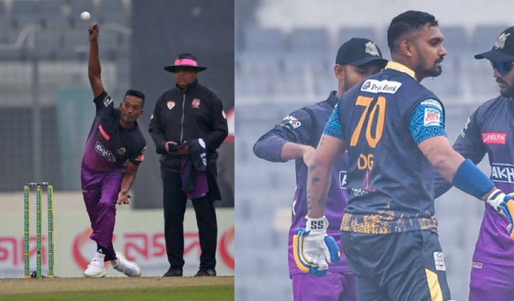 শেষ হল, দুর্দান্ত ঢাকা-চট্টগ্রাম চ্যালেঞ্জার্সের মধ্যে উত্তেজনাপূর্ন ম্যাচ